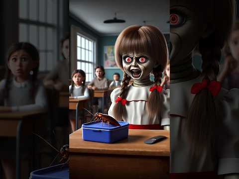 Meow gives birth to Annabelle #horror #horrorstory #haunted #scary