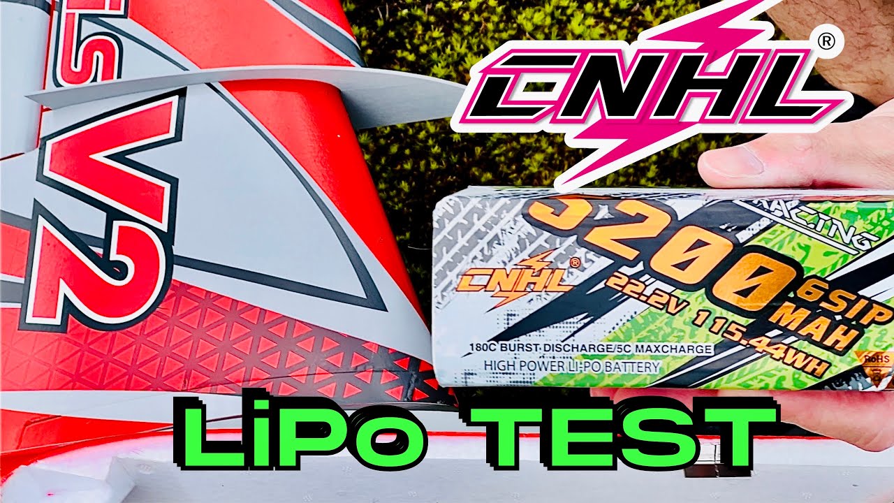 LiPo Test & Review: CNHL 5200mAh 90C + Freewing Avanti S V2 Jet ✈️