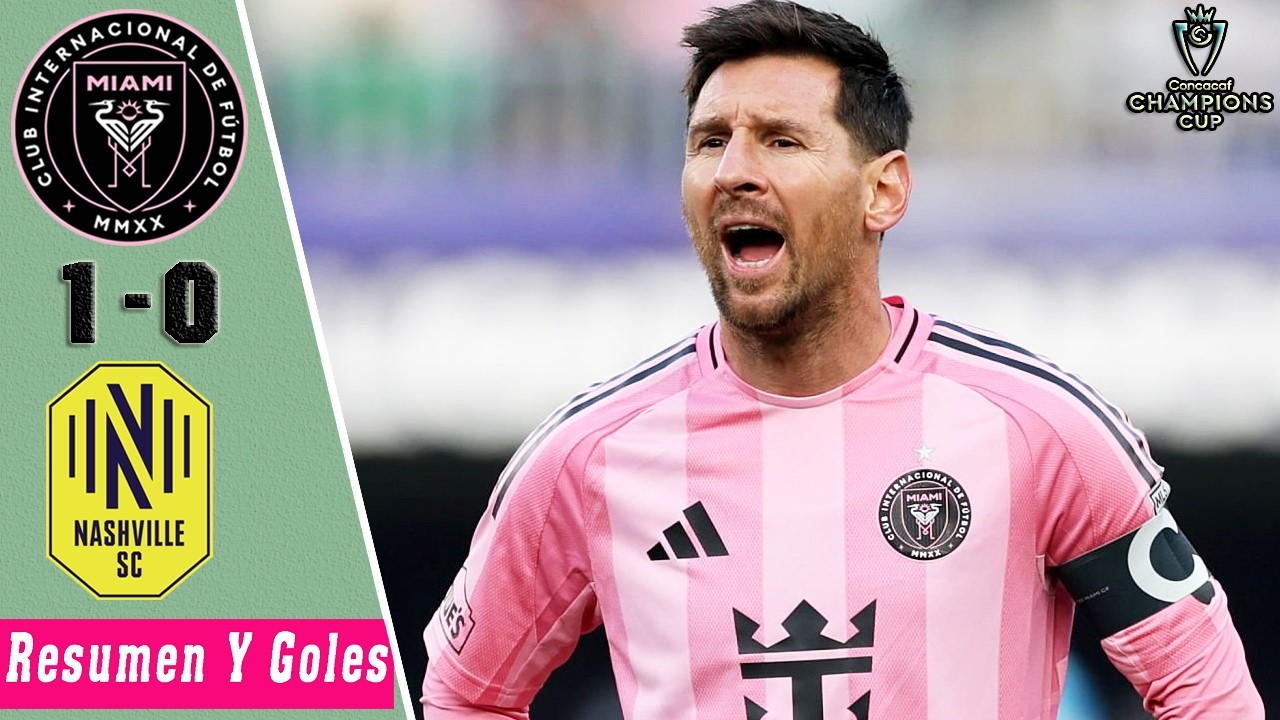 Inter Miami 1-0 Nashville | CONCACAF Champions Cup ⚽