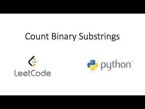 Leetcode - Count Binary Substrings (Python)