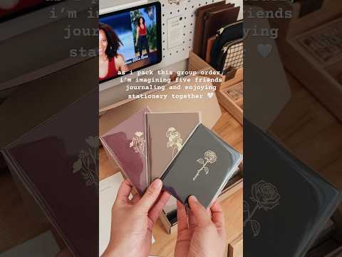 packing a group order for friends 🤎🤍🖤