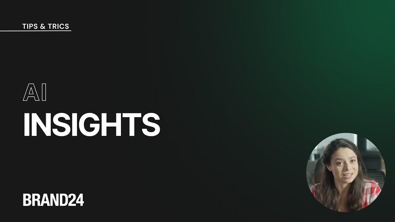 AI Insights | Brand24 tutorial