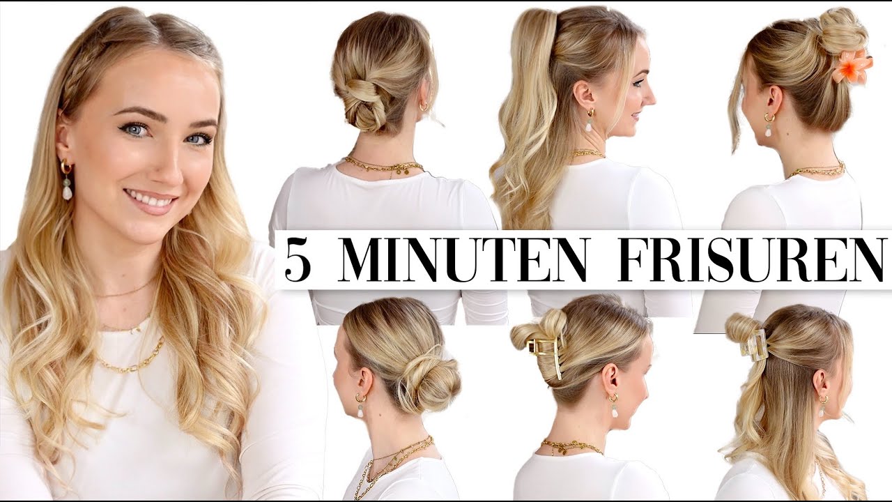 Schnelle & einfache Frisuren für feines Haar in 3-5 Minuten ✨