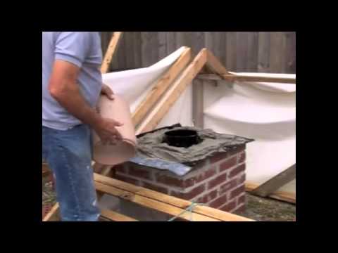 Chimney Flashing & Lead DPC Tray Installation