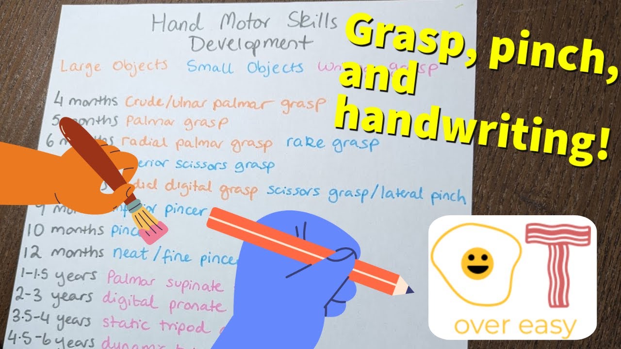 Pediatric Grasp Milestones & Development 📚
