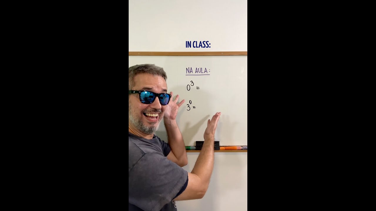 Na Aula e na Prova: Potências com o Zero!
