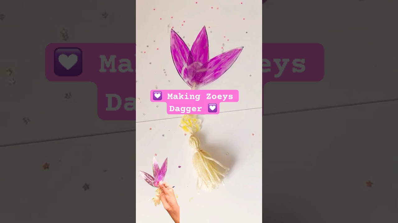 K-pop Demon DAGGER Will you TRY 😈✨#shorts #kpop #crafts