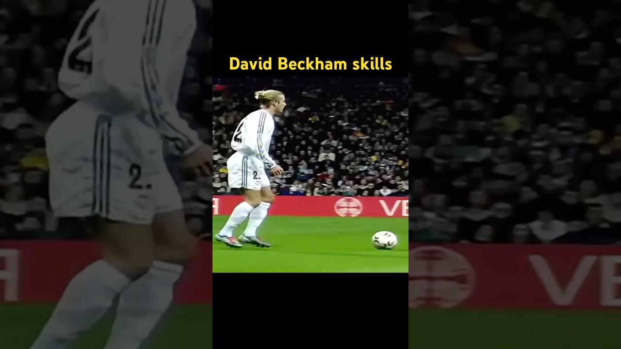 David Beckham's Amazing Skills 🤯