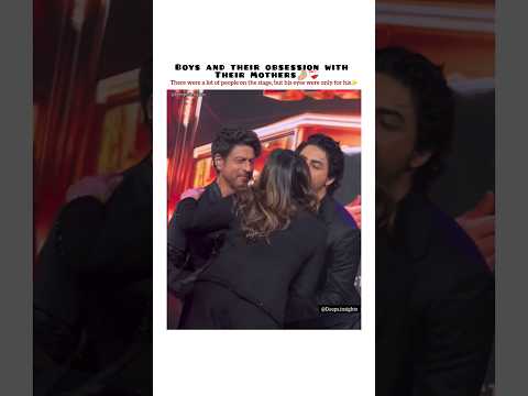 Aryan is a mama's boy for sure🤌🏻❤️🩹#srk #bollywood #aryankhan #viralvideo #shorts