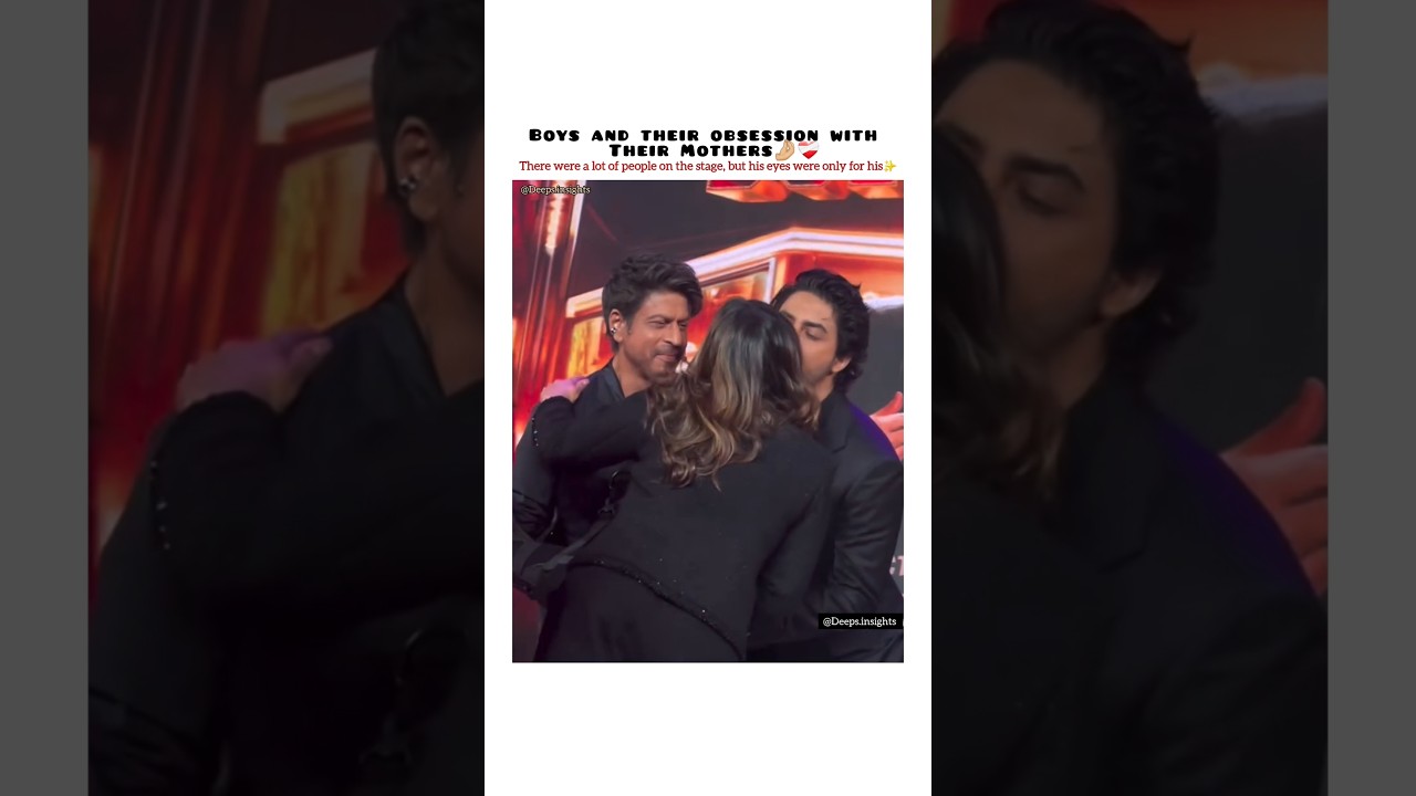 Aryan Khan's Adorable Mama's Boy Moment 🤍