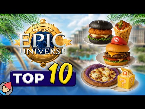 TOP 10 Restaurants at EPIC UNIVERSE | UNIVERSAL ORLANDO RESORT
