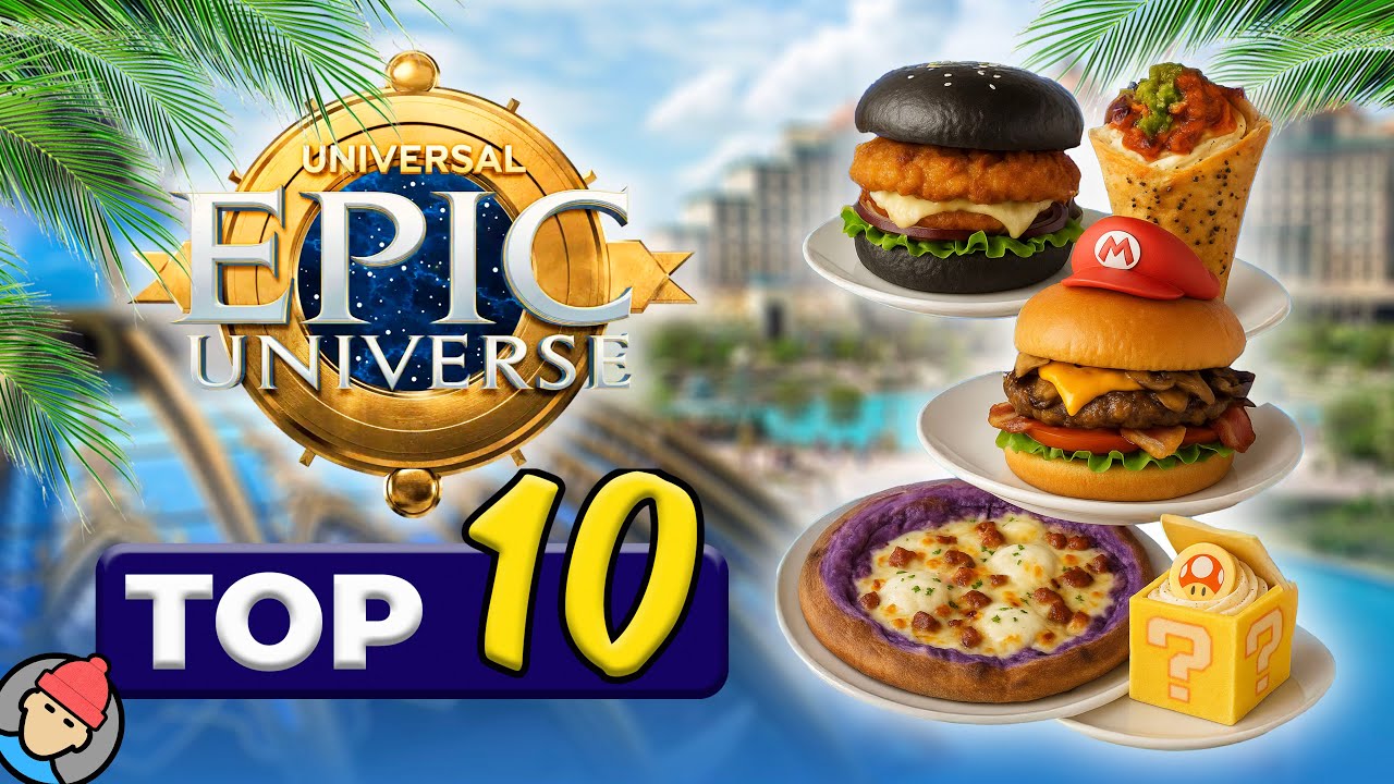 TOP 10 Top 10 Must-Visit Restaurants at Epic Universe 🍽️ | Universal Orlando Resort