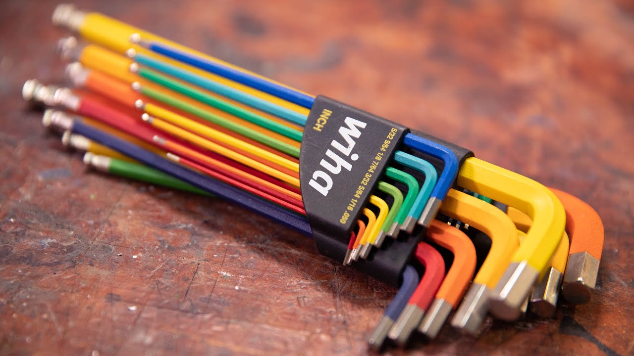 Adam Savage's Favorite Tools: Color Coded Hex Key Sets!
