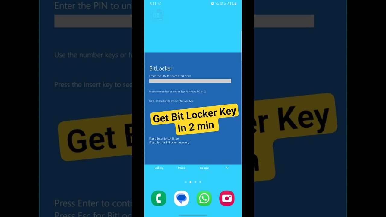 Locating Your BitLocker Recovery Key: A Step-by-Step Guide