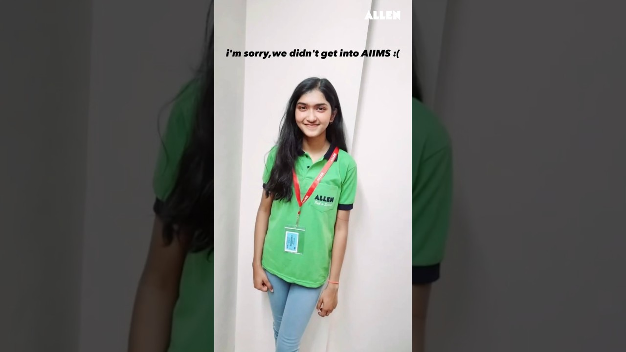 Dreaming of AIIMS? Aim Higher—Become a DOCTOR! NEET Prep with ALLEN! 🎯