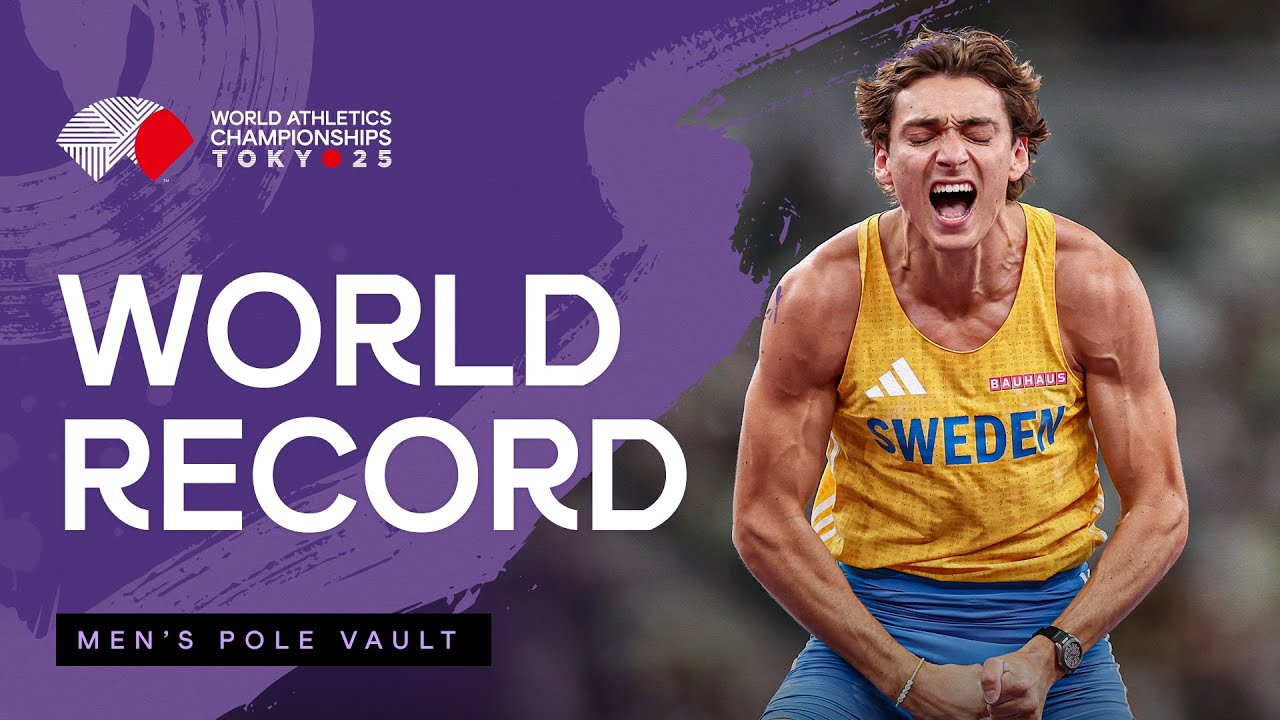 Mondo Duplantis Sets New 6.30m World Record at Tokyo World Championships! 🎉
