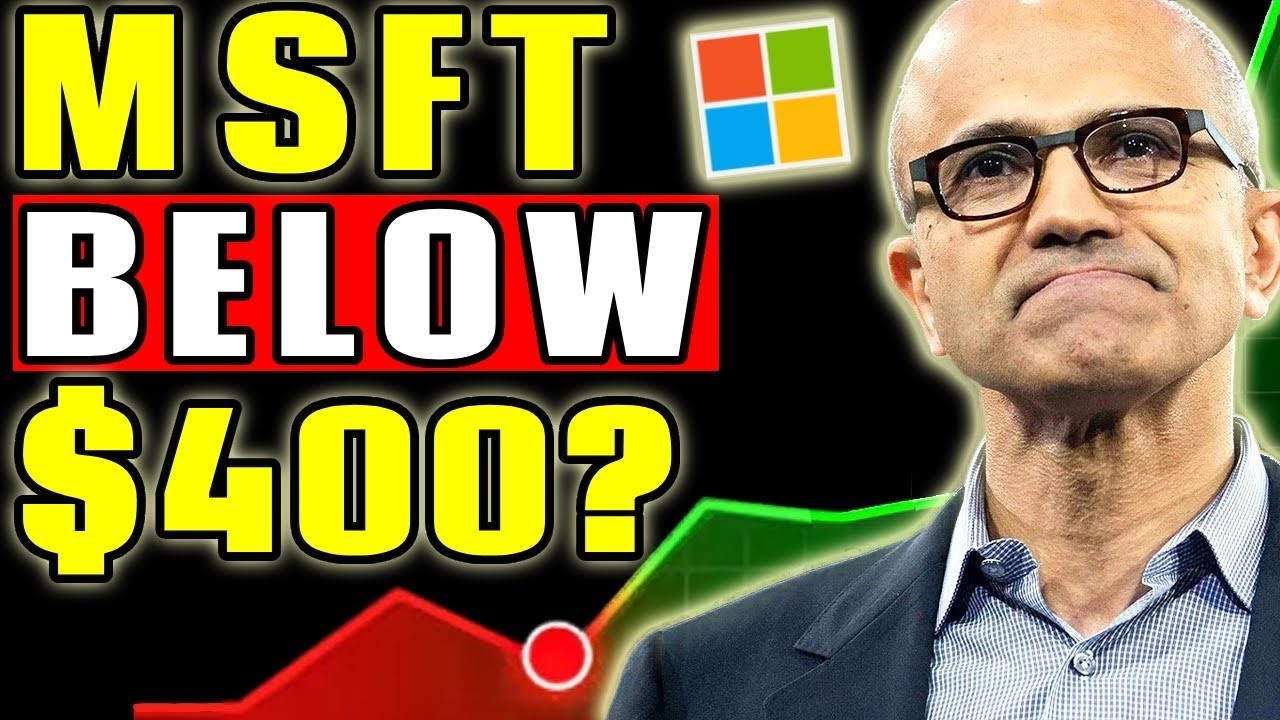 Is Microsoft Below $400 a MASSIVE Opportunity? | Microsoft (MSFT) Stock Analysis! |