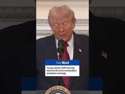 Trump admits GOP took election hit