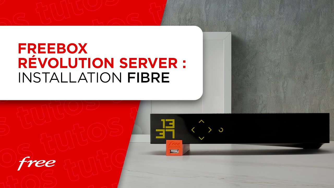 Installation du boîtier Server Freebox Revolution en Fibre