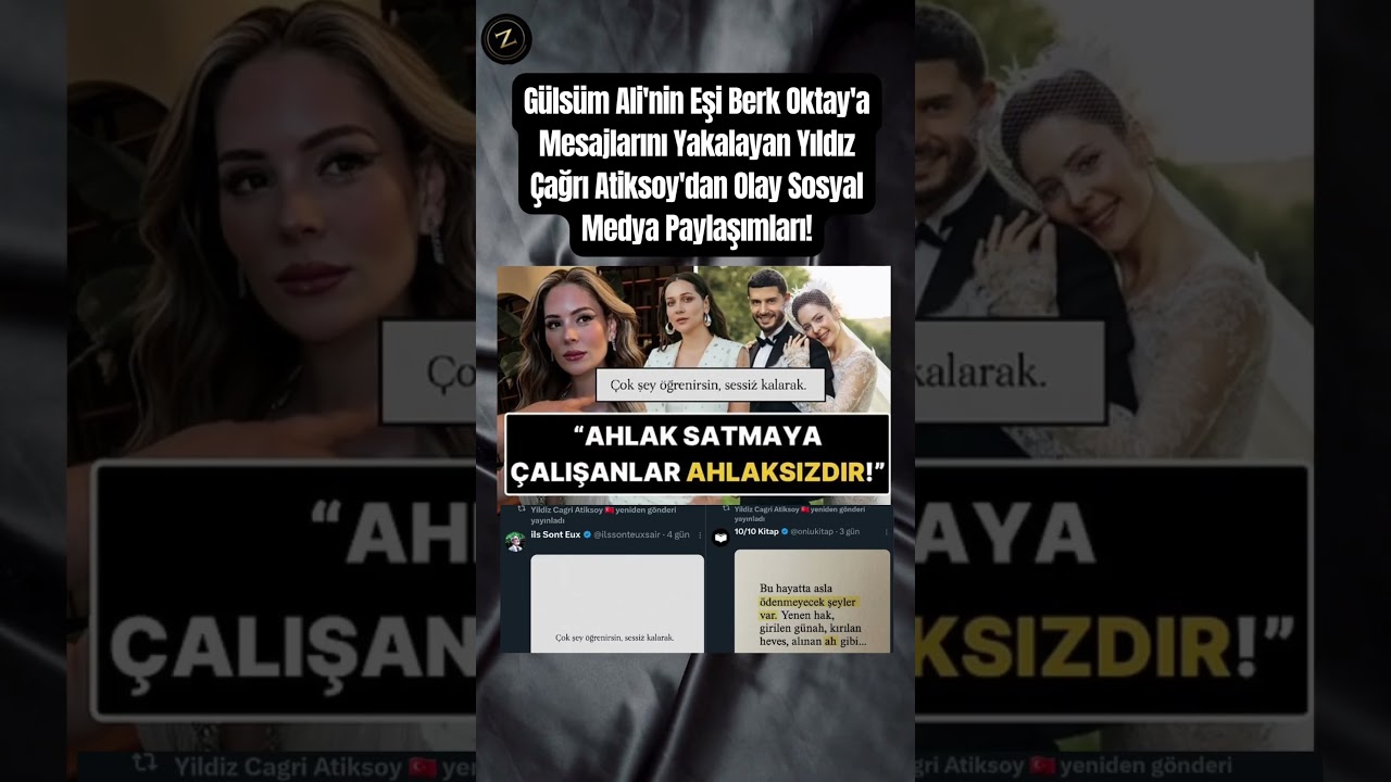 Çağrı Atiksoy'dan Berk Oktay ve Gülsüm Ali'ye Sürpriz Paylaşımlar! 🌟