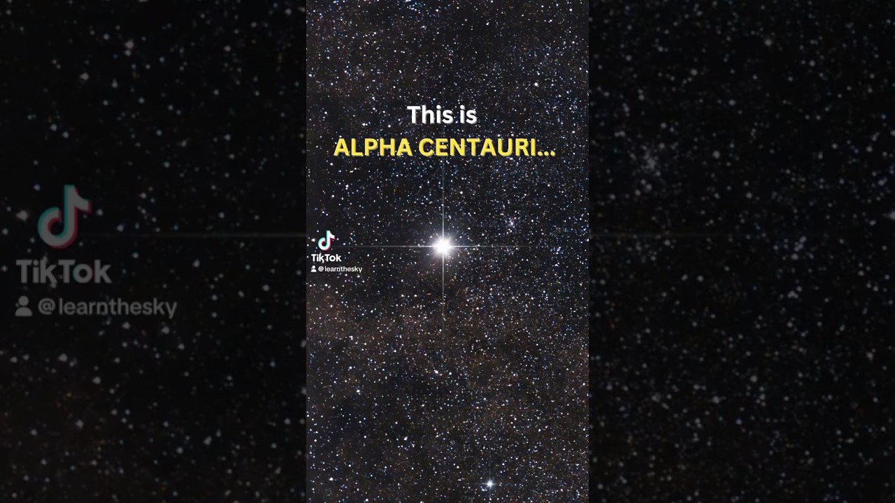 Alpha Centauri: Closest Star System to Earth π
