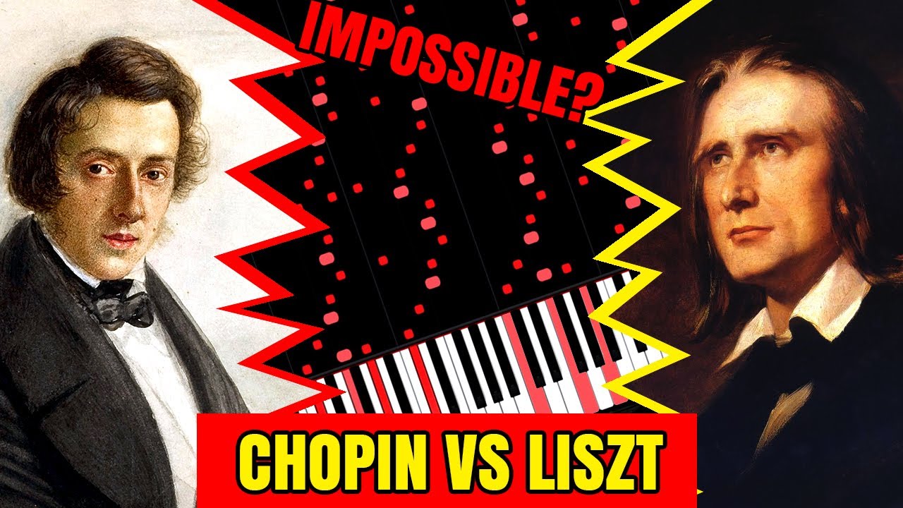 Epic Piano Battles of History: Chopin vs Liszt
