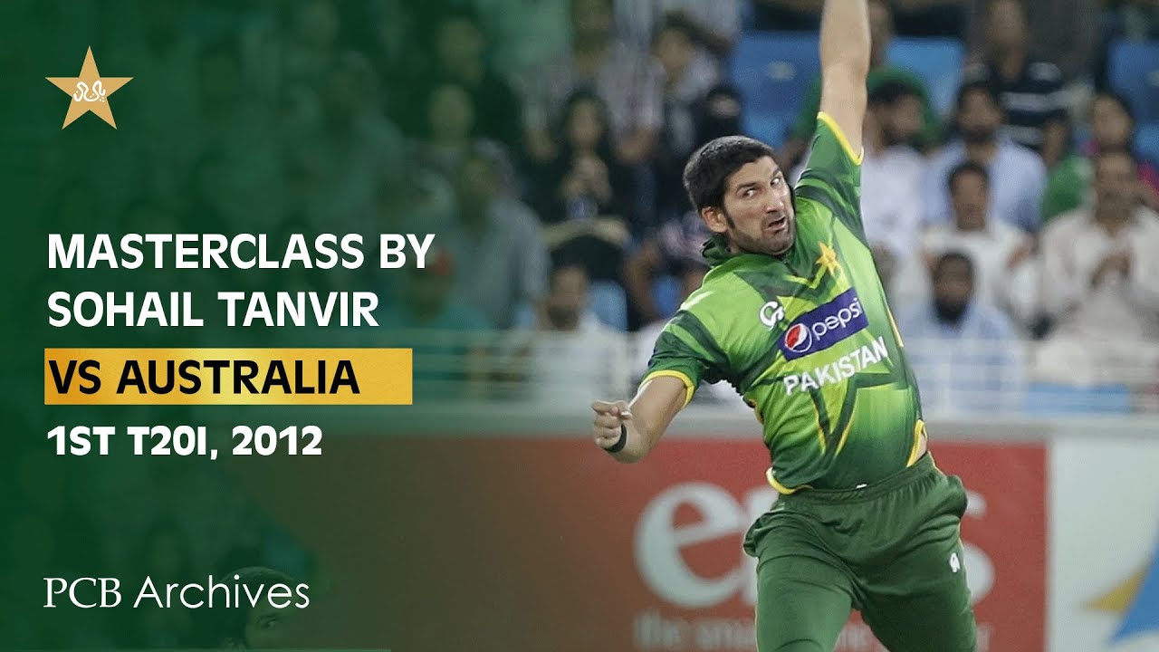 Sohail Tanvir's 3 Wickets vs Australia in 2012 T20I
