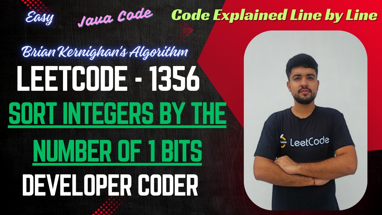Sort Integers by 1 Bits | LeetCode 1356 | Java