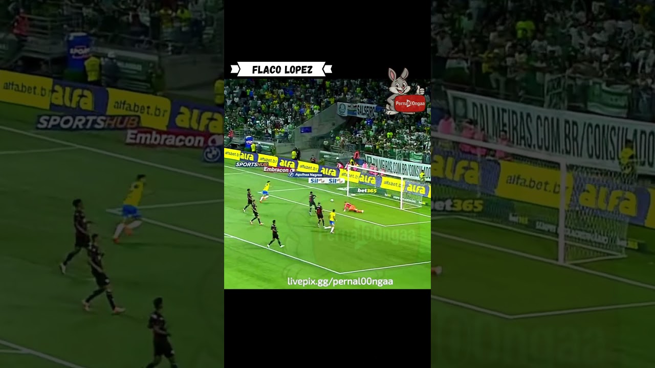 Gol do Palmeiras! Vitória de 4x1 contra Flaco Lopez em 15/10/2025 ⚽