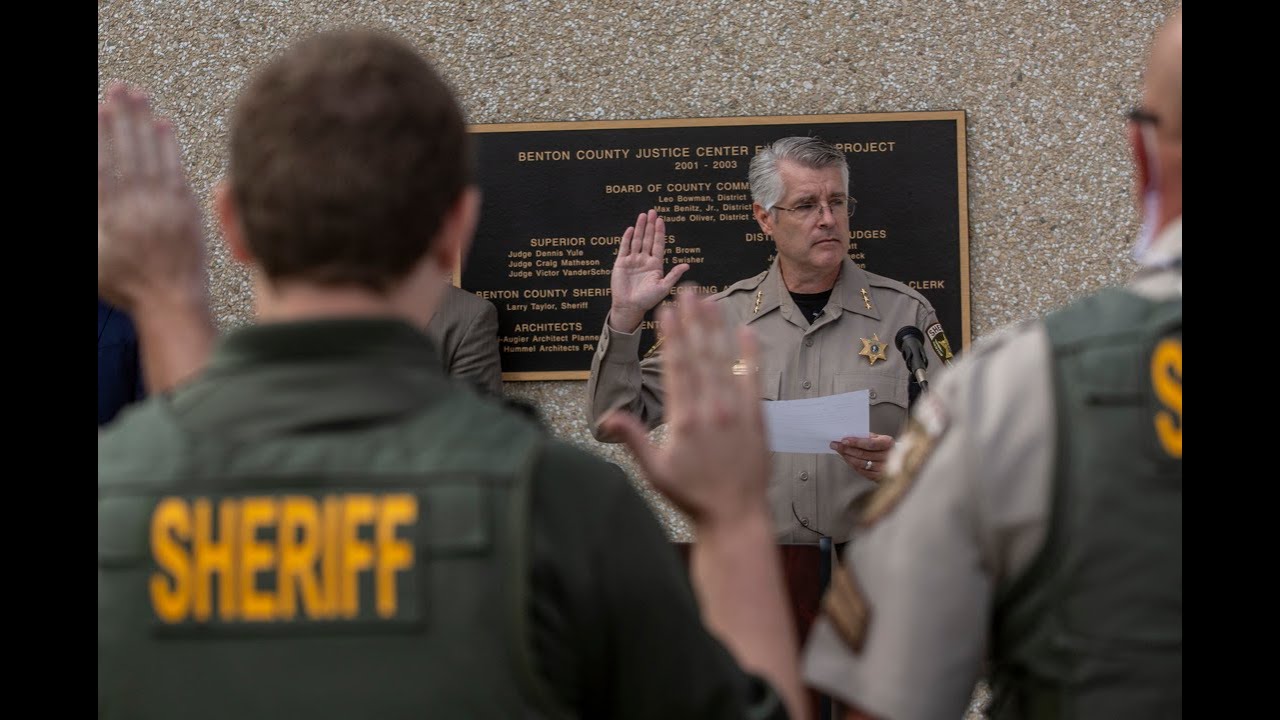 New Benton County Sheriff Focused On 'Teamwork' And 'Building Stability'