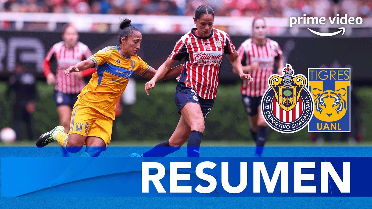 Resumen y Goles del Emocionante Partido Chivas Femenil vs Tigres | Jornada 9 Apertura 2025 ⚽