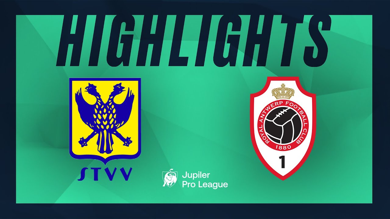 Highlights du Match STVV vs Royal Antwerp FC - Jupiler Pro League, 13/09/2020 ⚽