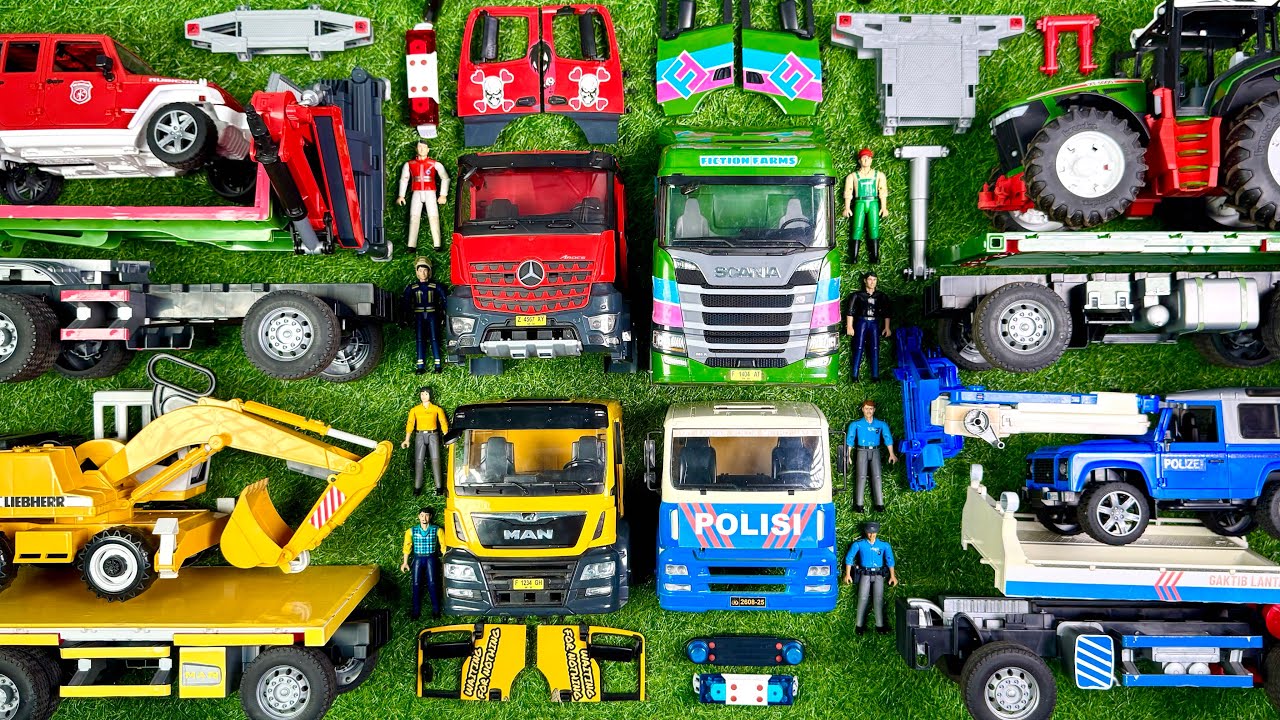 Panduan Mudah Merakit Mainan Mobil Truk Derek Rusak ππ§