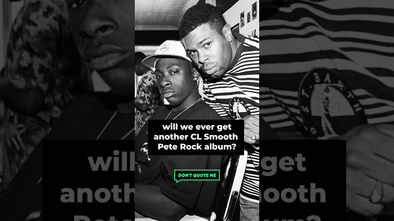 Why Pete Rock & CL Smooth Quit Making Music 🎶