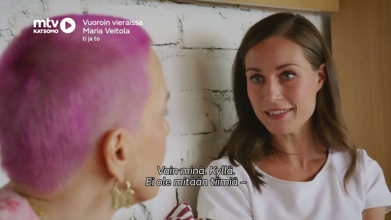 Sanna Marinin some-käyttäytyminen paljastuu | Vuoroin vieraissa, Maria Veitola 🎥