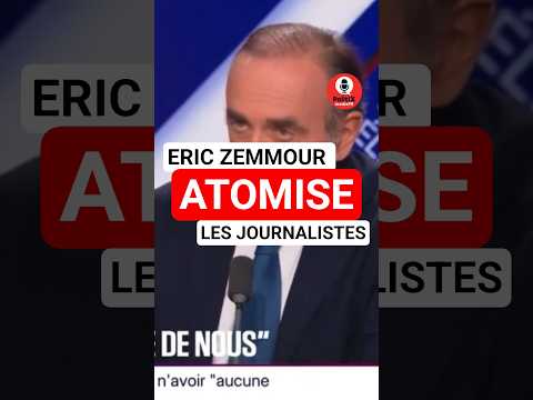 Eric Zemmour ATOMISE les journalistes de #bfmtv