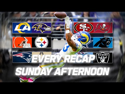 Every Recap from Sunday Afternoon | 2025 NFL Season Week 6