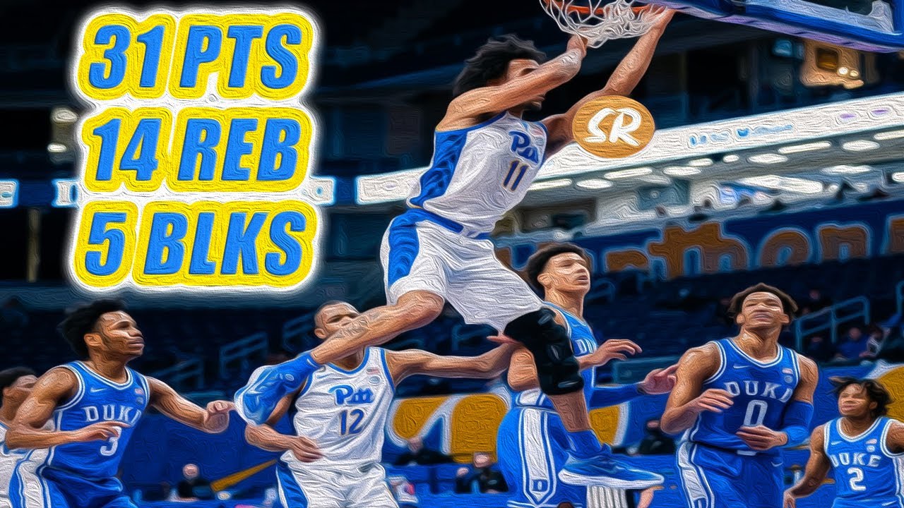 Justin Champagnie vs Duke - 31 Points & Highlights 🏀