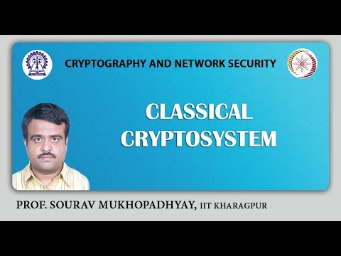 Classical Cryptosystem.
