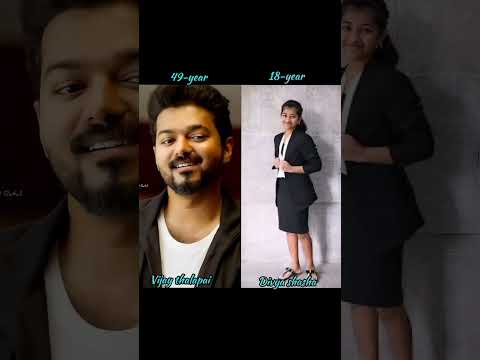 South actors age and daughters with name#vijay #actor #daughter #short #top