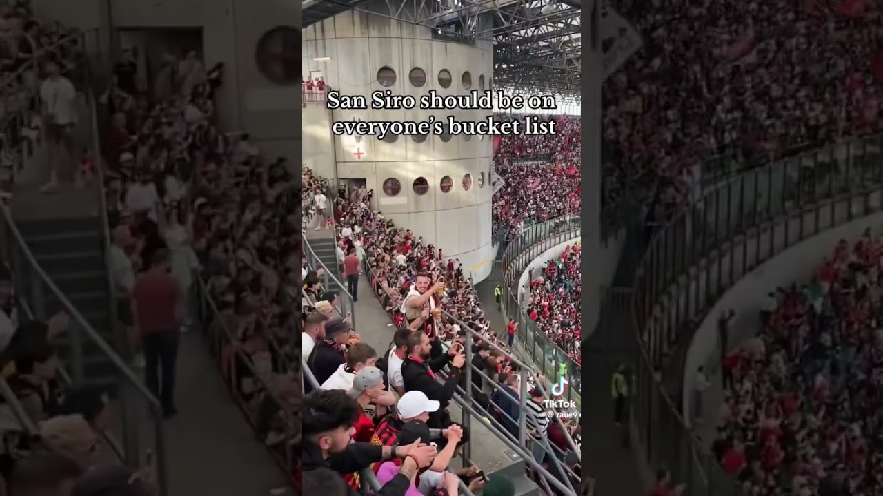 Experience the Magic of San Siro Stadium ⚽ | Football Vibe Highlights