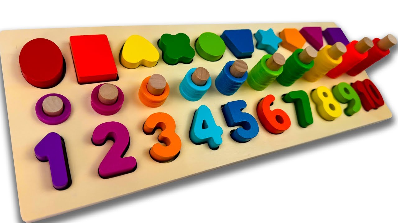 Fun & Engaging Preschool Math: Learn Numbers 1-10 with Toys! π