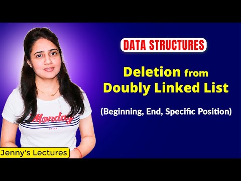 2.12 Deletion from Doubly Linked List (beginning,end,specific position) | Data Structures Tutorials