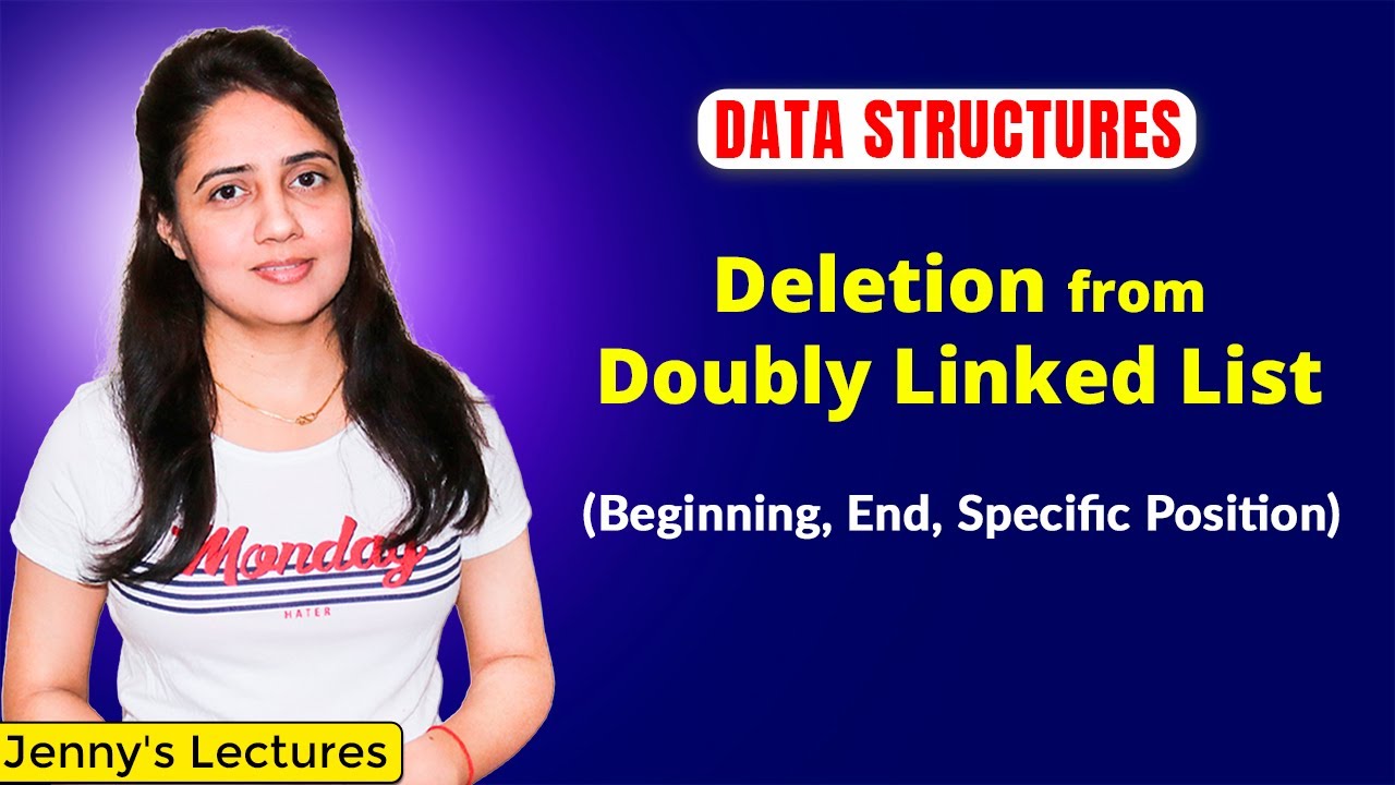 Master Doubly Linked List Deletion: Beginning, End & Specific Position with C | Data Structures Tutorial