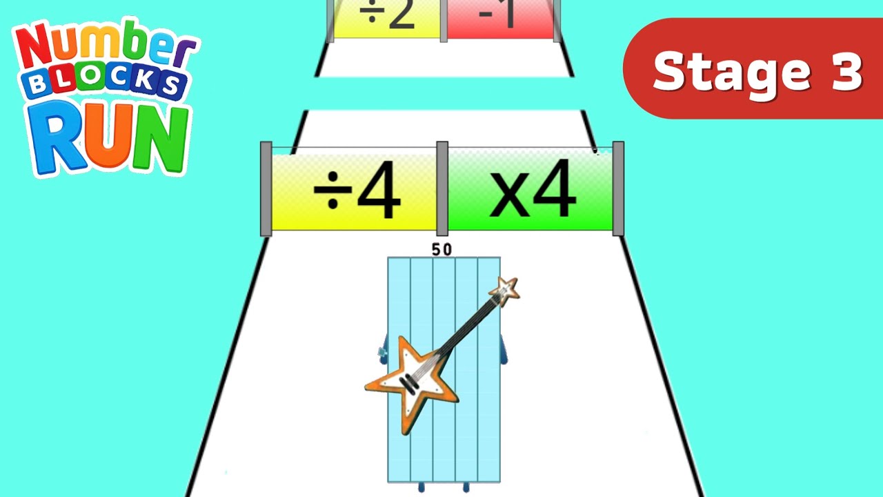 Numberblocks Run Stage 3: Math Challenge 🧮