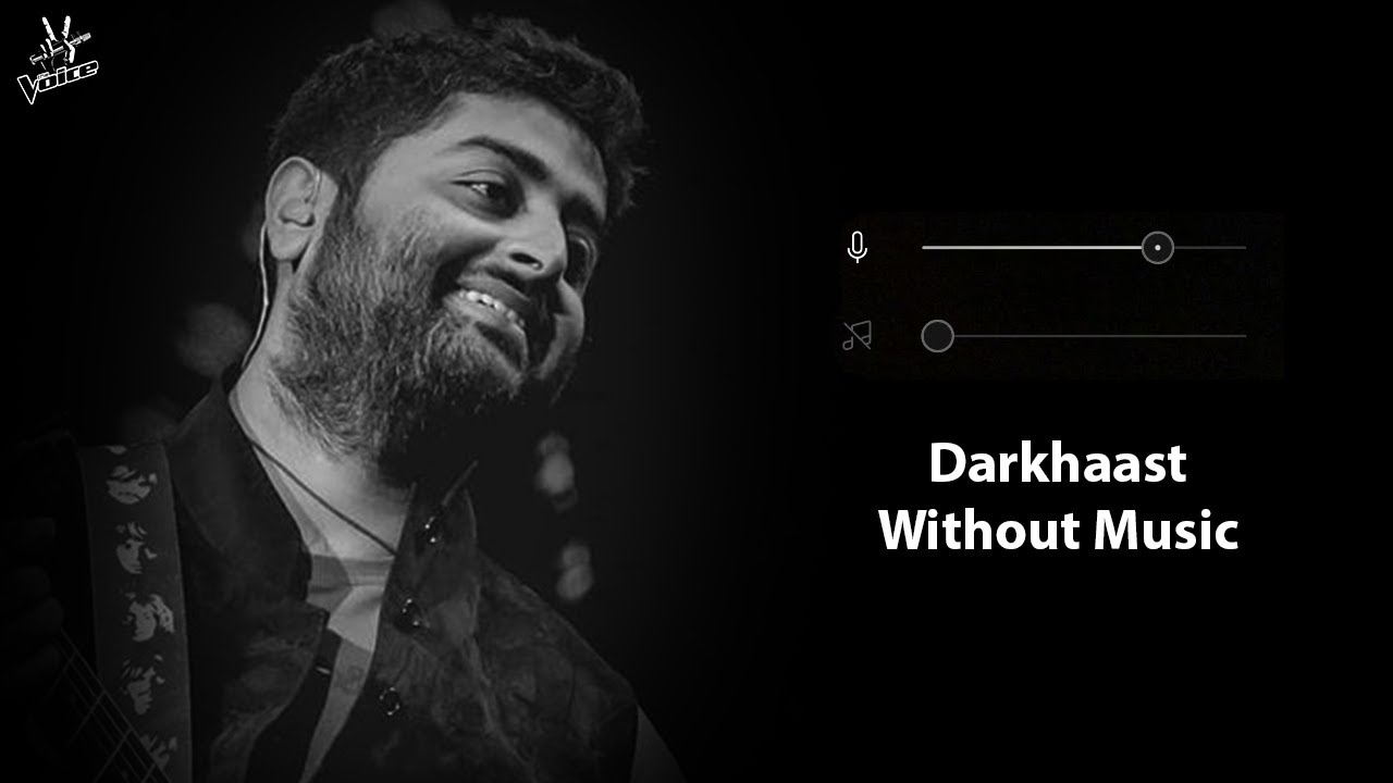 Darkhaast Vocals Only | Arijit Singh & Sunidhi Chauhan 🎶