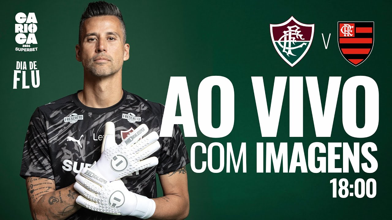 AO VIVO COM IMAGENS - FLUMINENSE X FLAMENGO | CAMPEONATO CARIOCA 2026 | 4ª RODADA