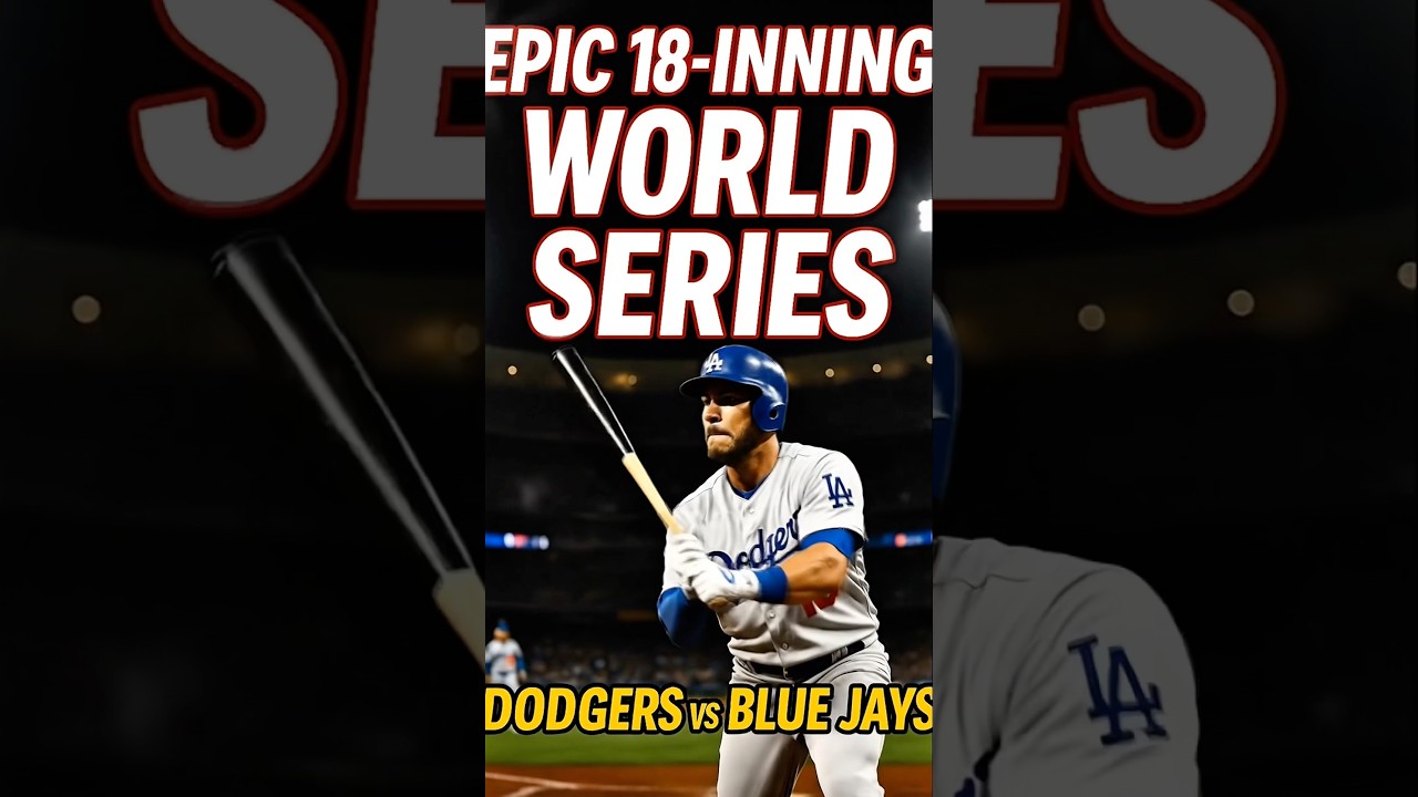 18 Epic 18-Inning Thriller: Dodgers Outlast Blue Jays in Historic World Series Marathon ⚾