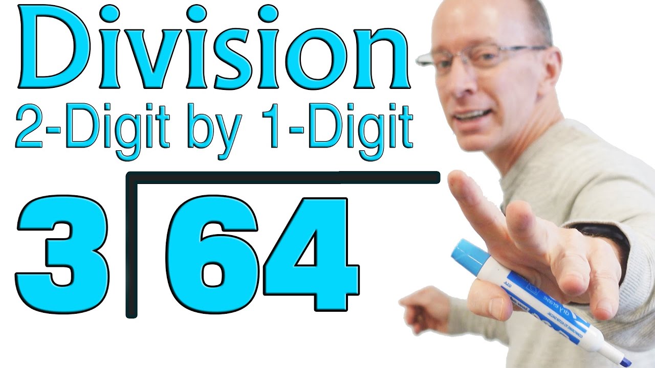 Dividing 2-Digit by 1-Digit Numbers | Long Division