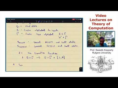 ToC Turing Machines 2 Turing Recognizability